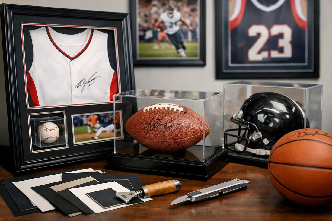 Sports Memorabilia Framing Guide for Collectors