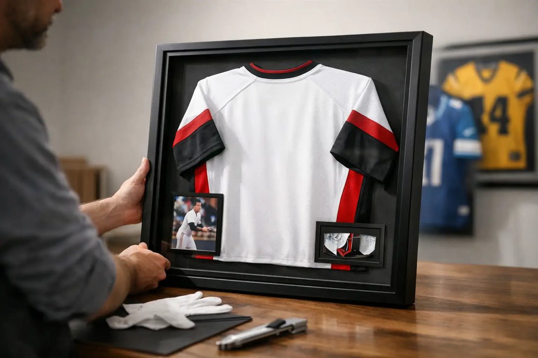 Custom Jersey Framing That Protects Value