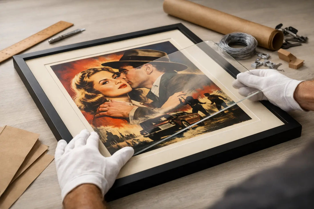 How to Frame a Vintage Movie Poster Safely