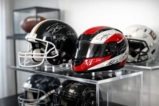 How to Display Autographed Helmets Right