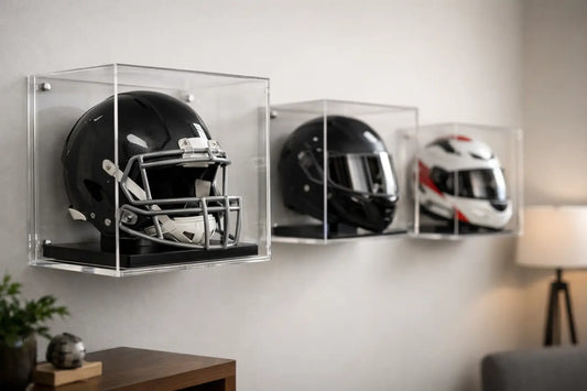Helmet Display Case Wall Mount Guide