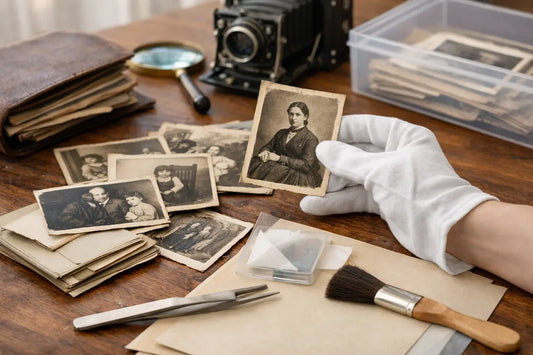 How to Preserve Antique Photographs Safely
