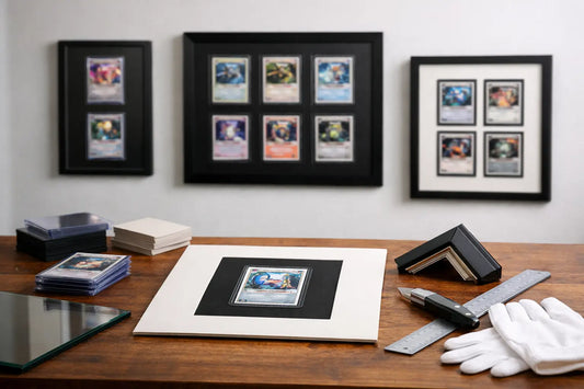Framing Collectible Trading Cards the Right Way