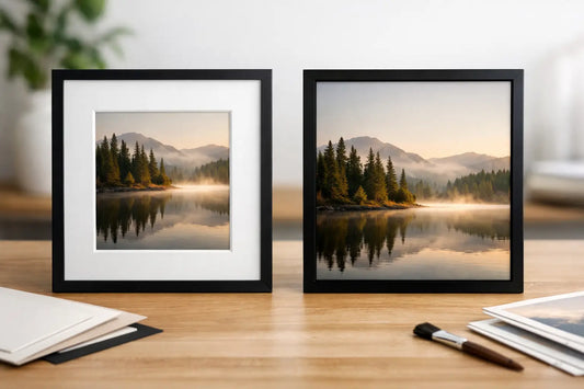 Matted Versus Unmatted Artwork: Which Fits?