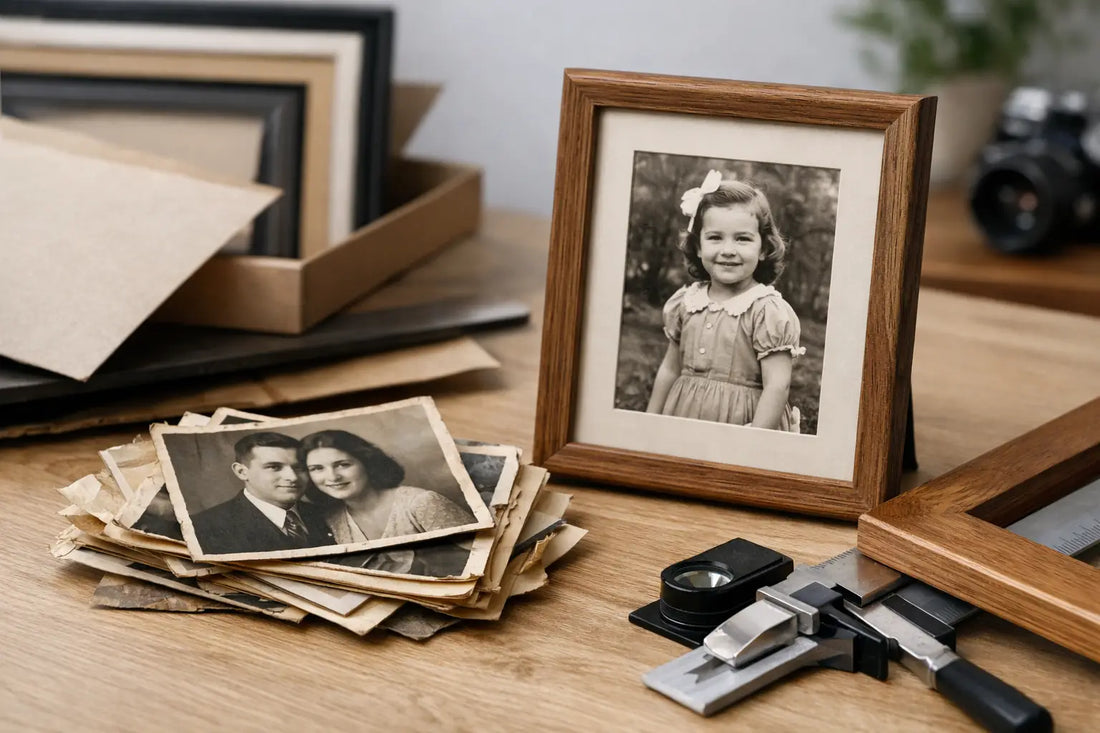 How to Preserve Old Photographs With Framing