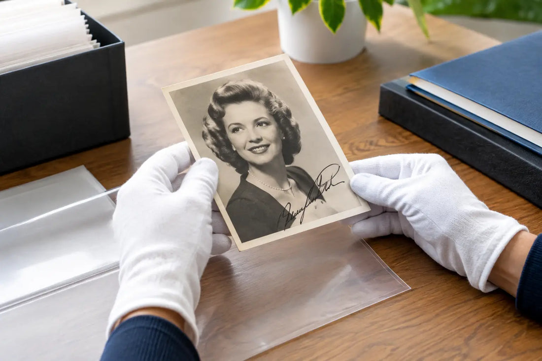 How to Protect Autograph Ink From Fading
