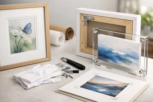 Artwork Mounting Methods That Protect What Matters