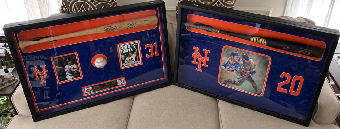 Baseball Bat Shadow Box Display Ideas