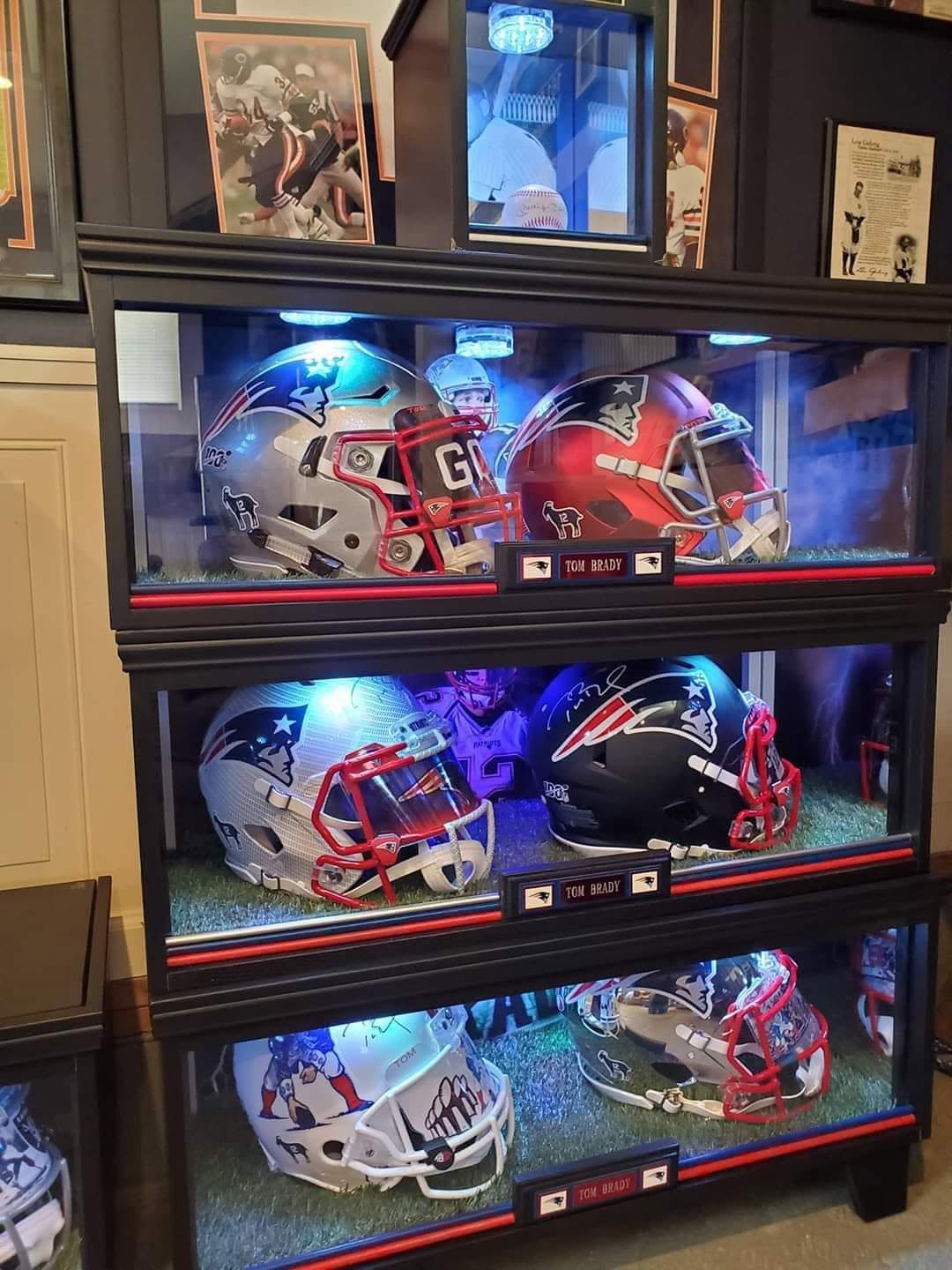 Helmet Display Case Wall Mount Guide